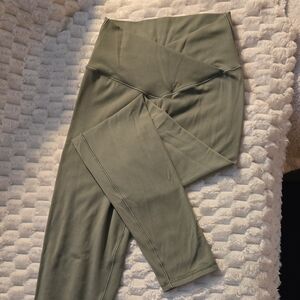 Aerie Sage Green High-Waisted Leggings